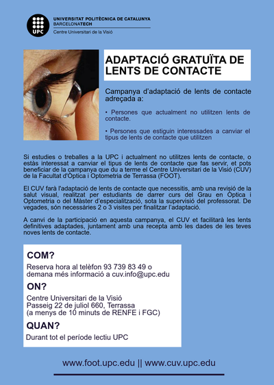 Campanya CUV_adaptació lents