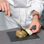 Corbina amb pesto de nous_procés3